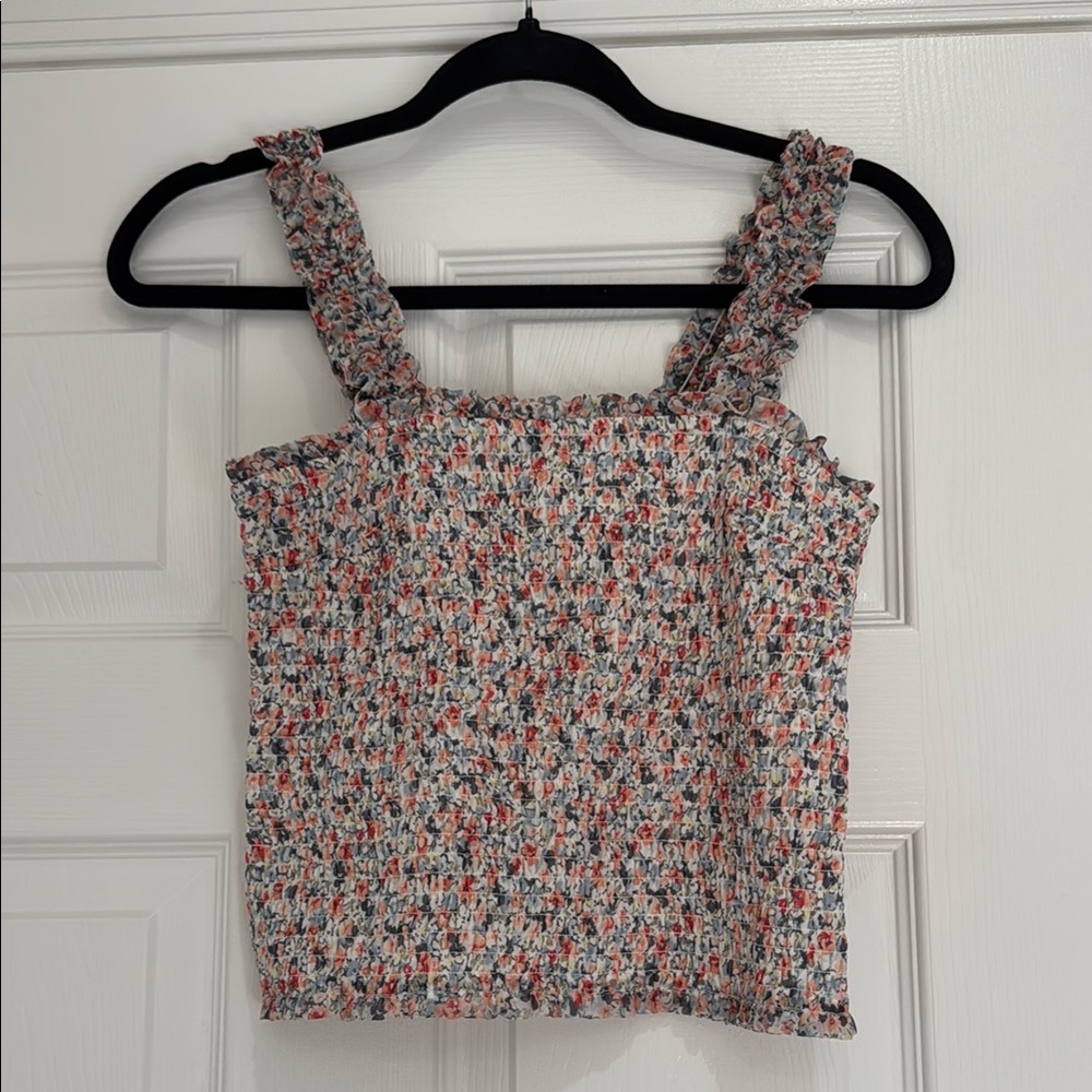 Floral Smocked Women's Top